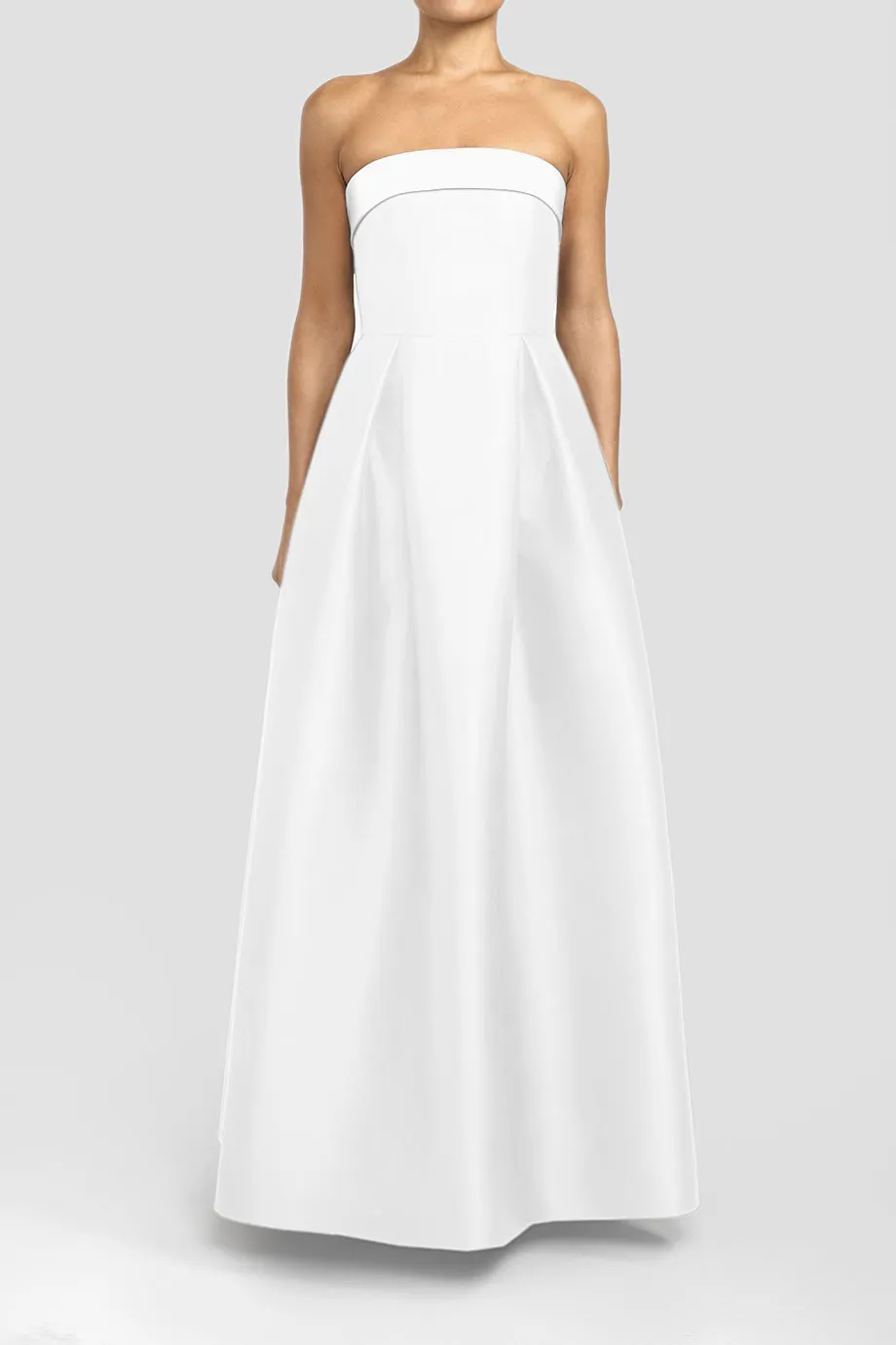 Louise Silk and Wool Ball Gown