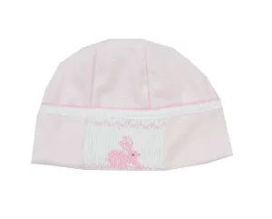 Magnolia Baby Pink Smocked Bunny Cap