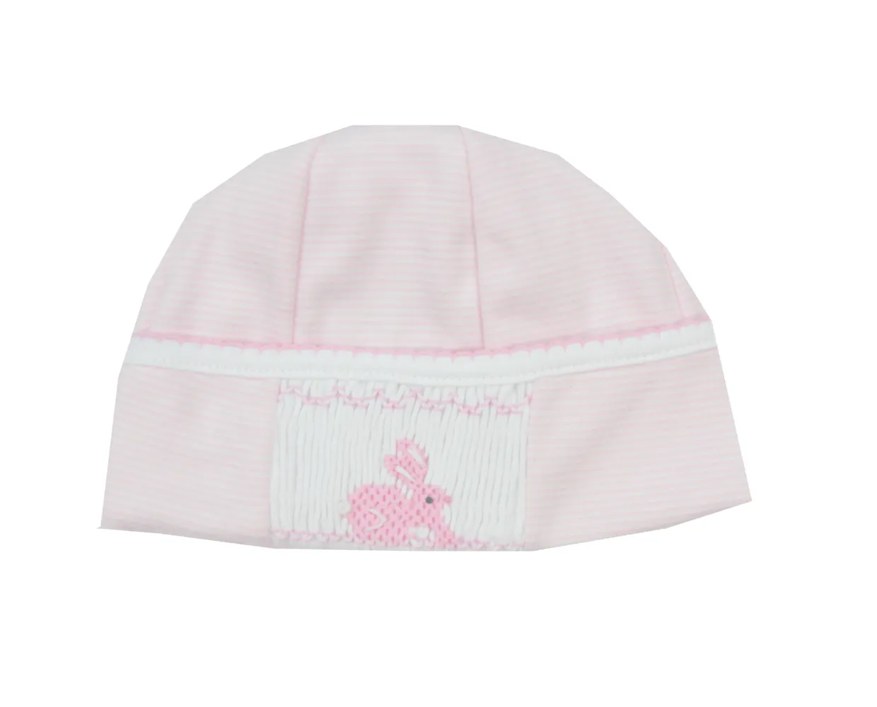 Magnolia Baby Pink Smocked Bunny Cap