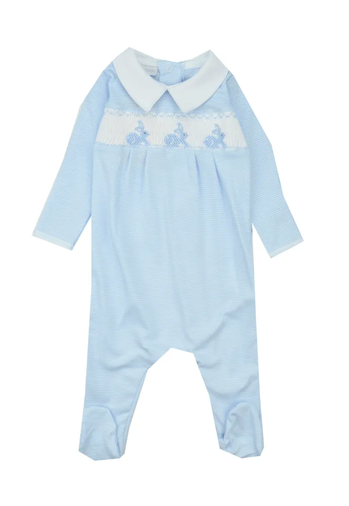 Magnolia Baby Pink Smocked Bunny Cap