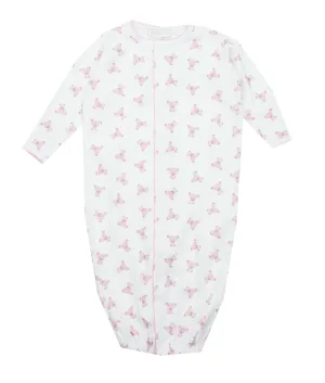 Magnolia Baby Pink Teddy Bear Print Converter Gown