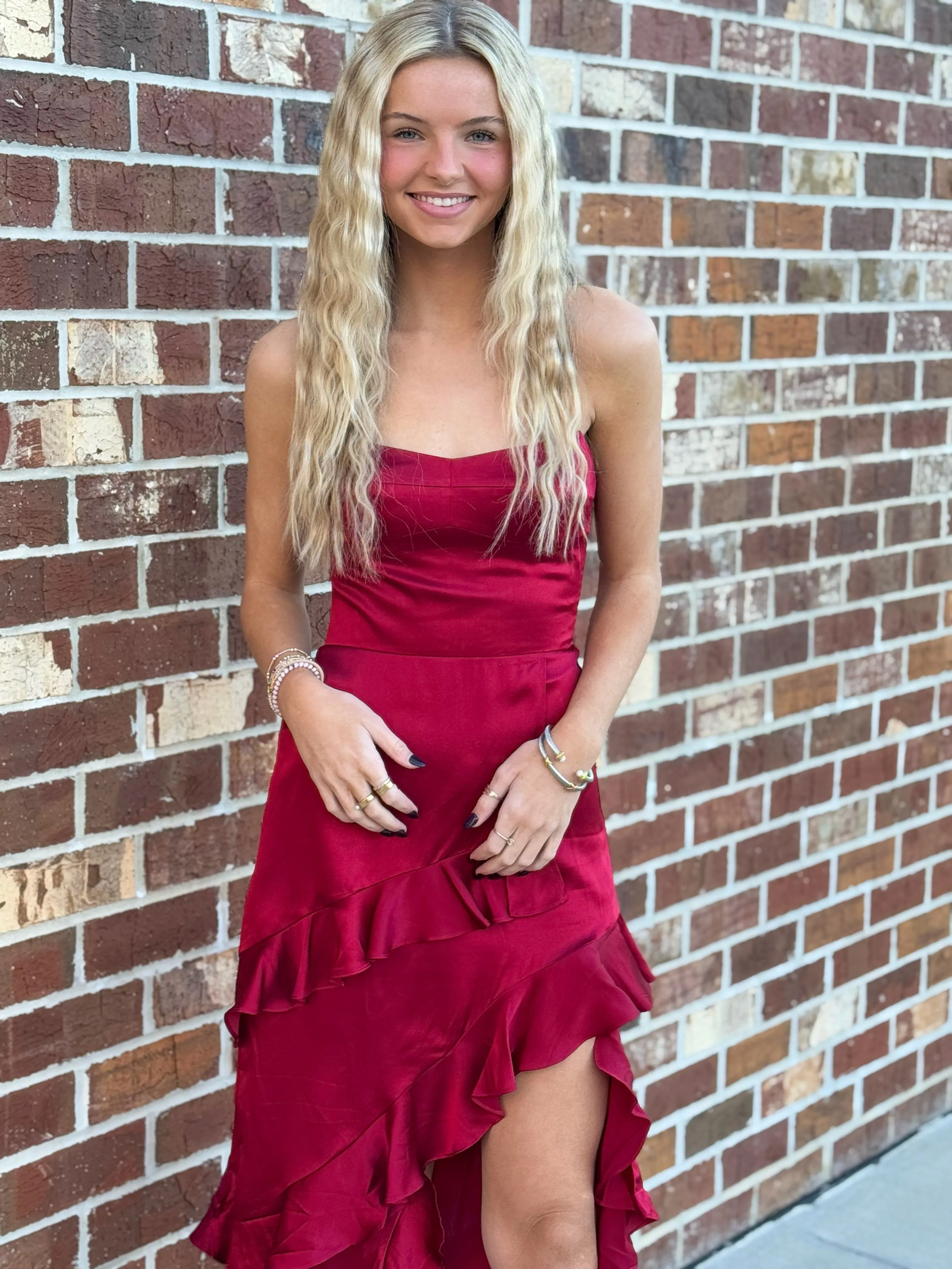 Magnolia Silk Maxi (Carnelian)