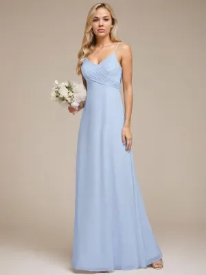 Malika light blue cowl back bridesmaid dress s14 Express NZ wide