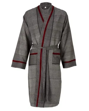 Mete Lounge Gown - Charcoal