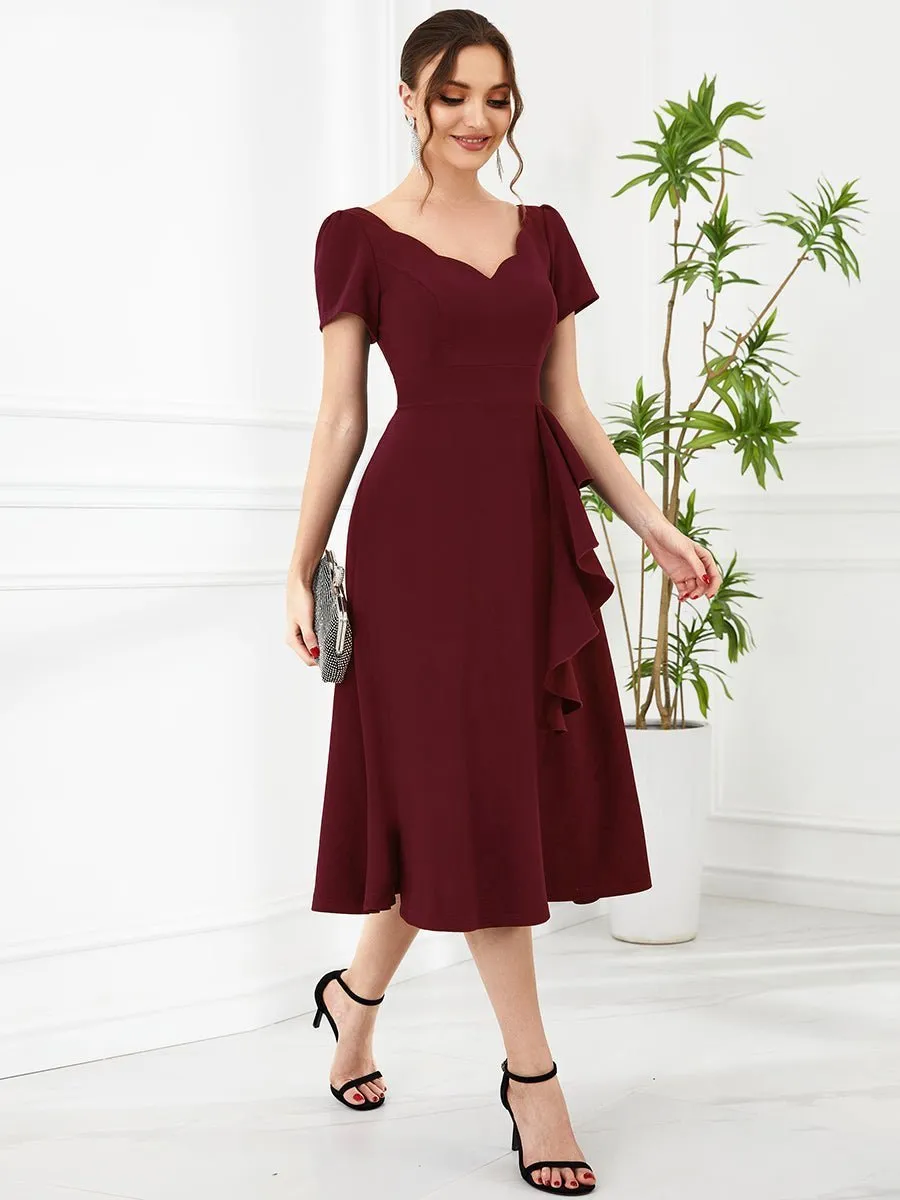 Miranda mother of the bride dress in burgundy s22 Express NZ wide