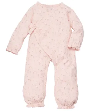 Mud Pie Unicorn Print Convertible Kimono Gown