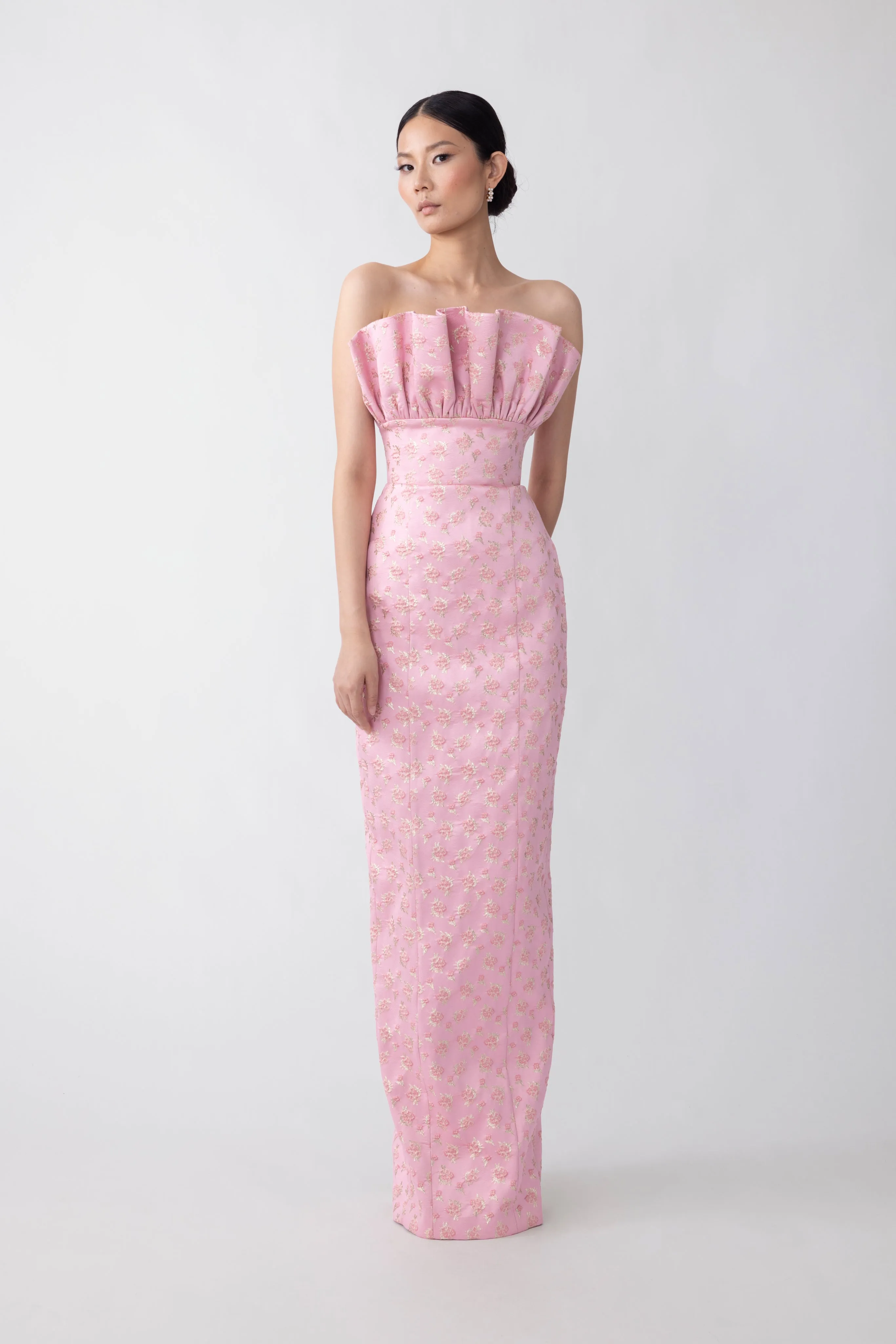 Noah Jacquard Gown