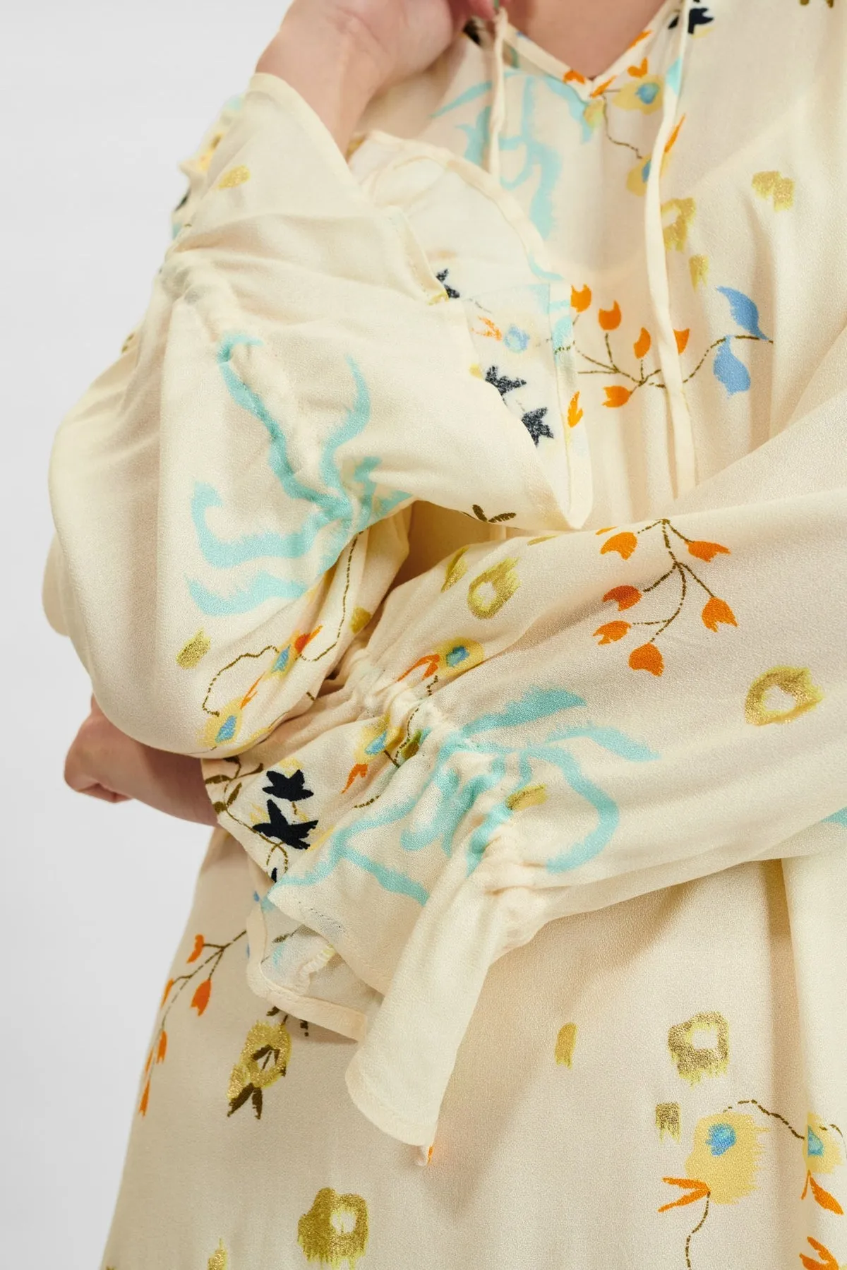 Numph Cadeau Dress in Pristine