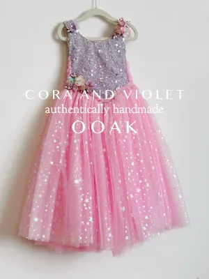 OOAK lux gown 8-10yr