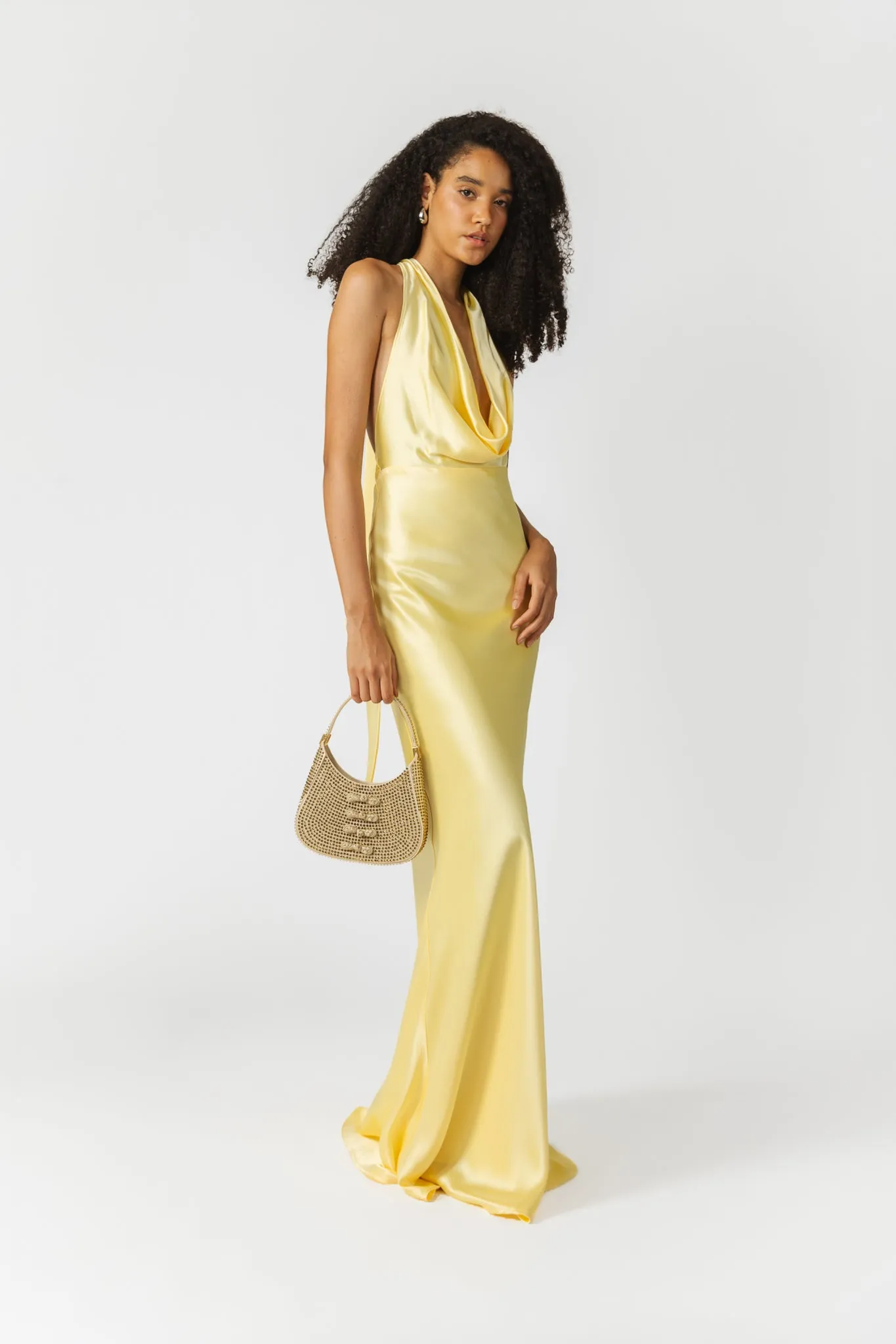 Pearl Satin Gown