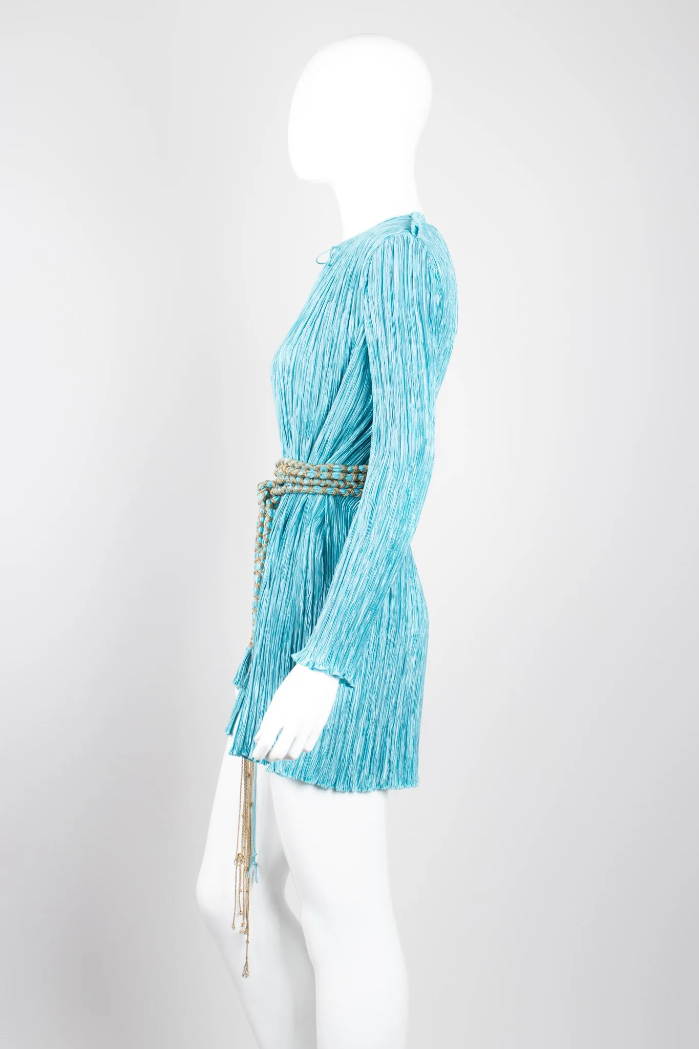 Pleated Tie Jacket