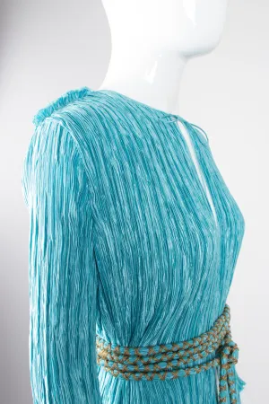 Pleated Tie Jacket