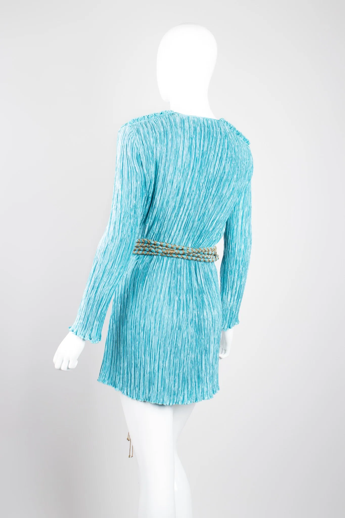 Pleated Tie Jacket