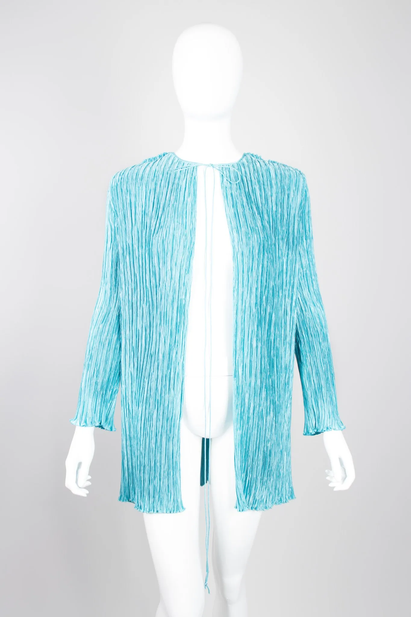 Pleated Tie Jacket