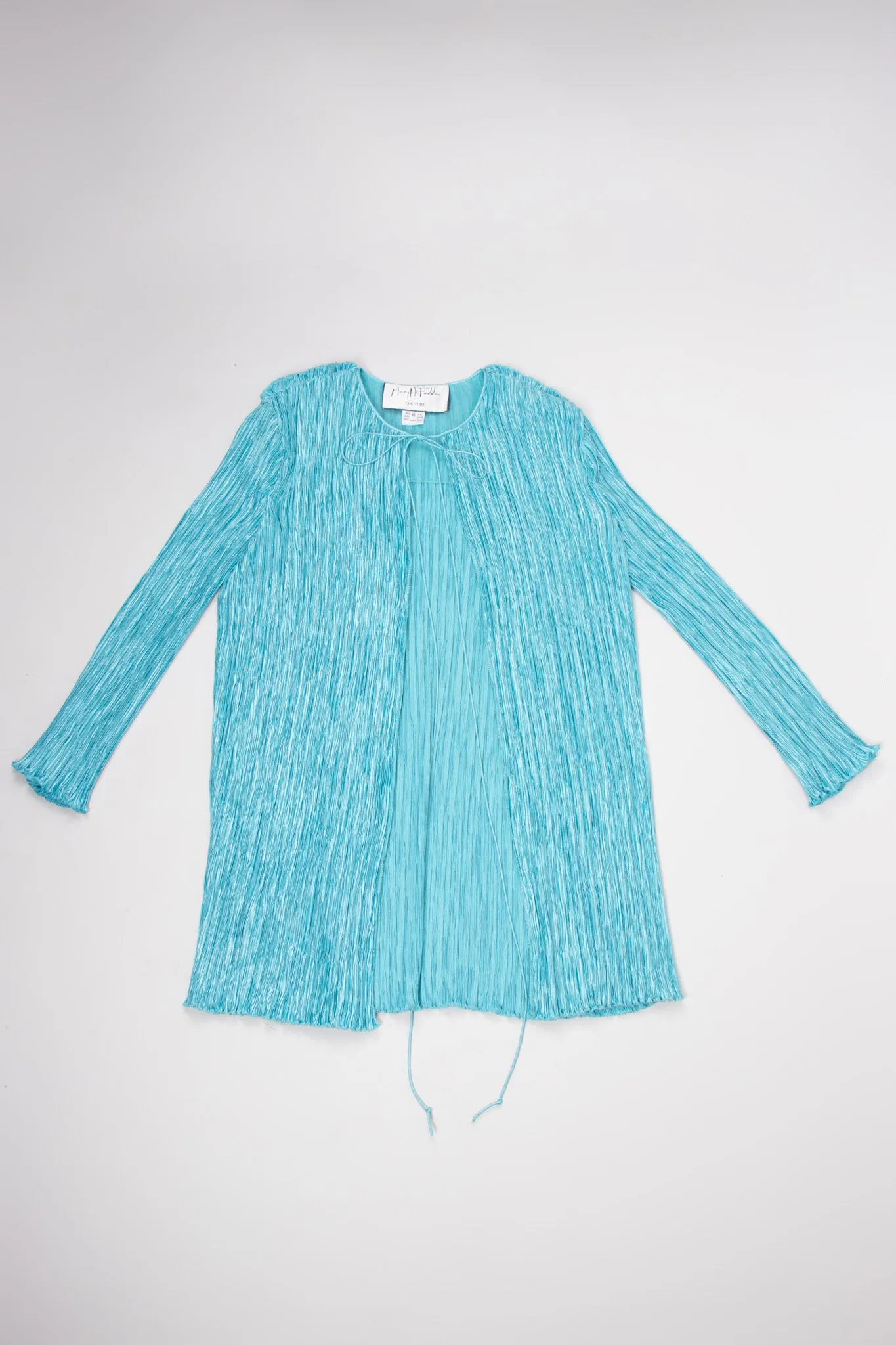 Pleated Tie Jacket