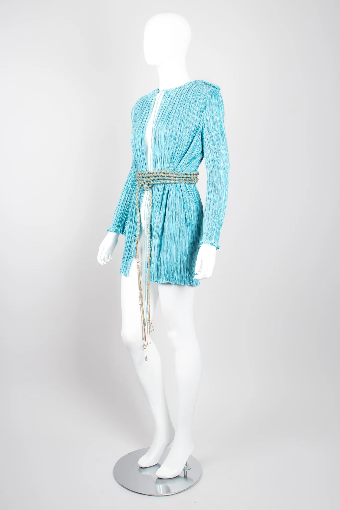 Pleated Tie Jacket
