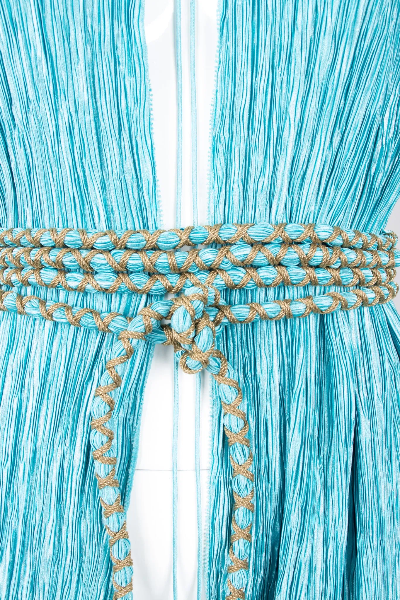 Pleated Tie Jacket