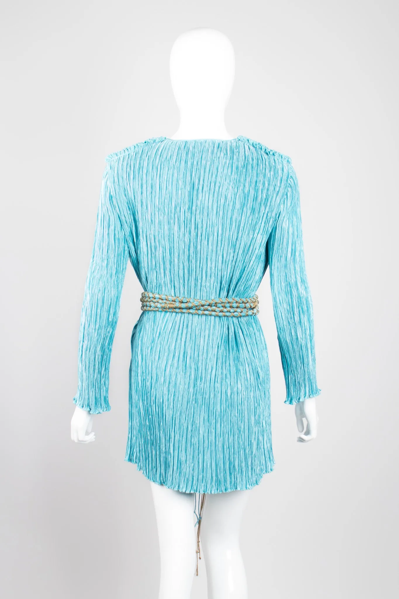 Pleated Tie Jacket