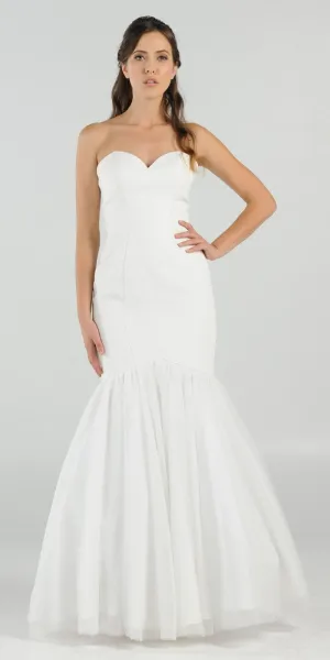 Poly USA 8278 Sweetheart Neckline Strapless Mermaid Wedding Gown