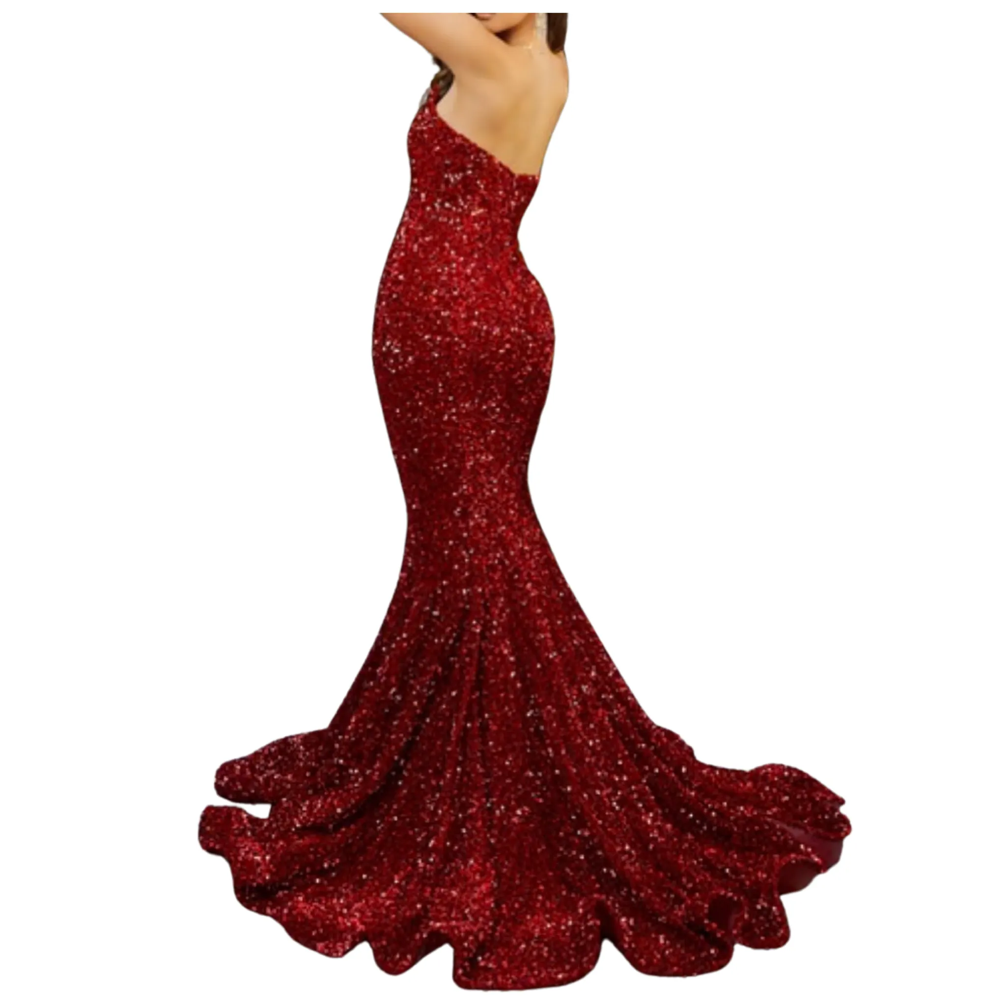 PORTIA & SCARLETT Style PS21208 Long Strapless Gown Red Size 18