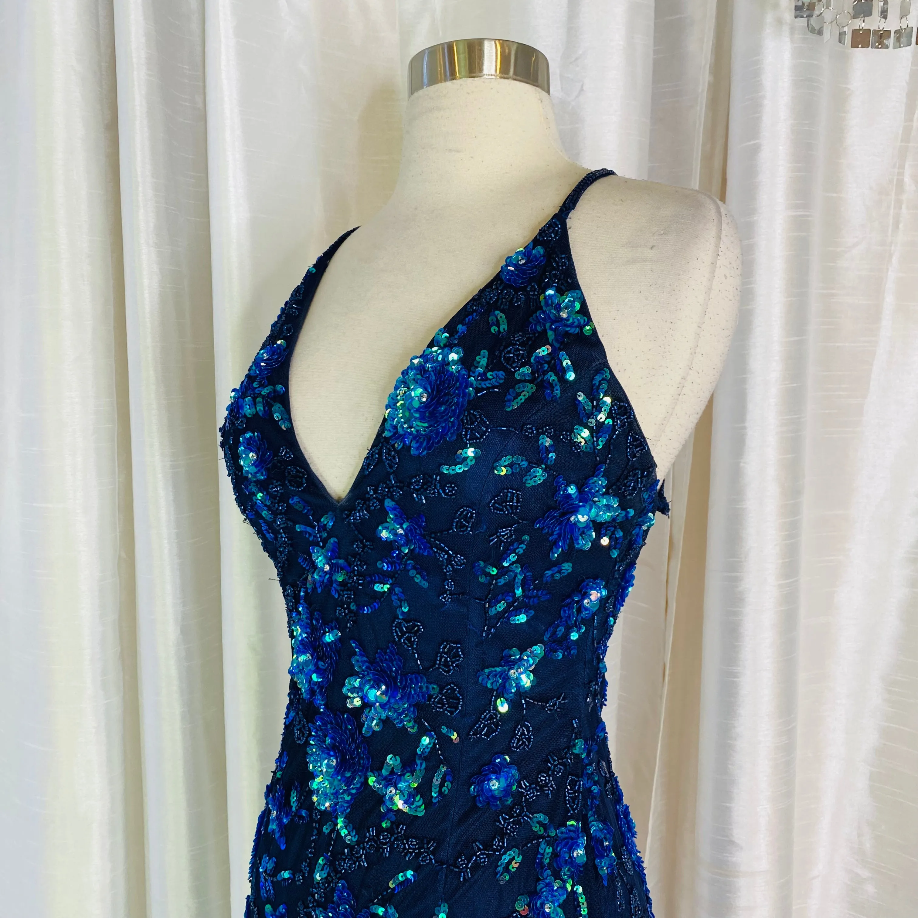 PRIMAVERA COUTURE Style 3731 Long Gown Midnight Size 8
