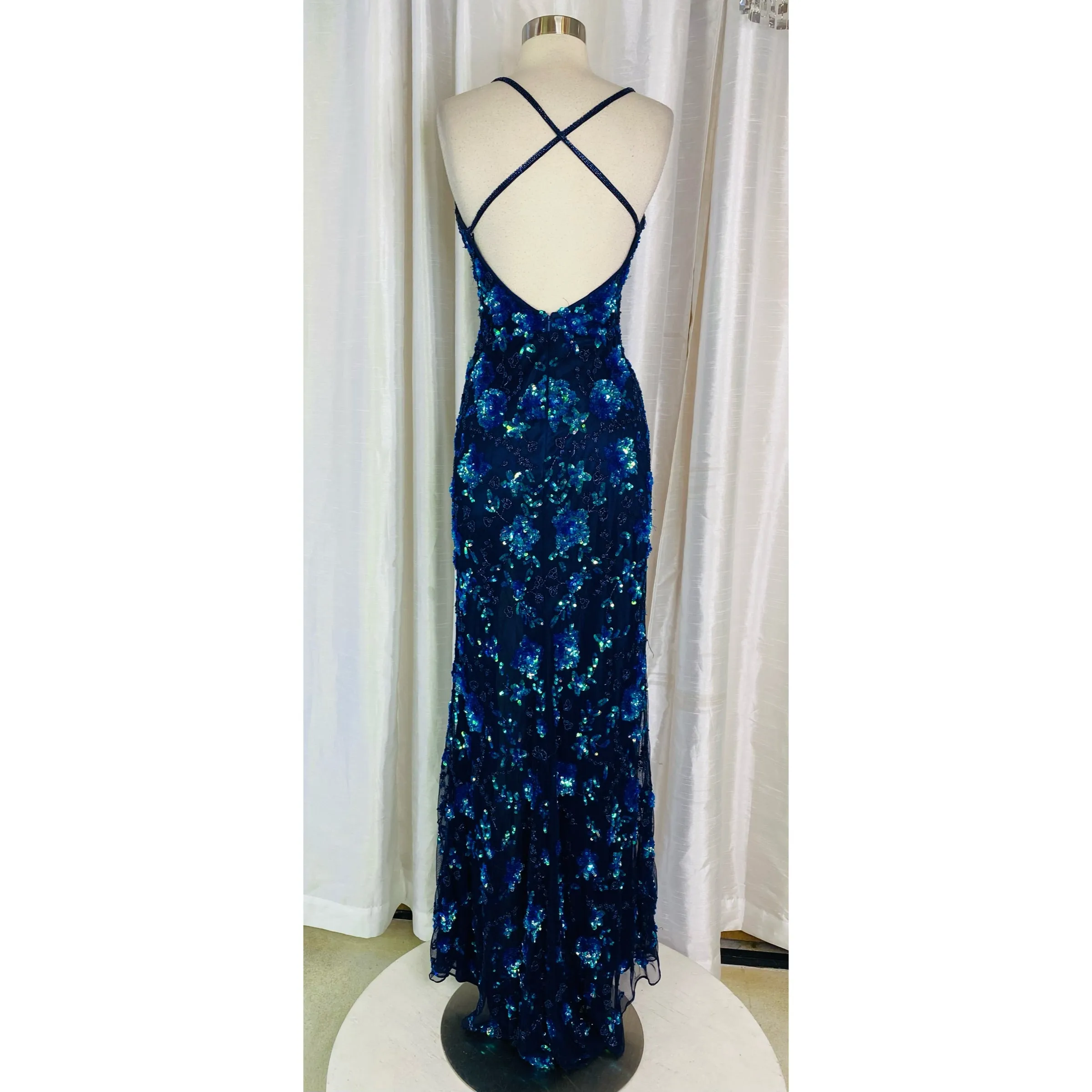 PRIMAVERA COUTURE Style 3731 Long Gown Midnight Size 8