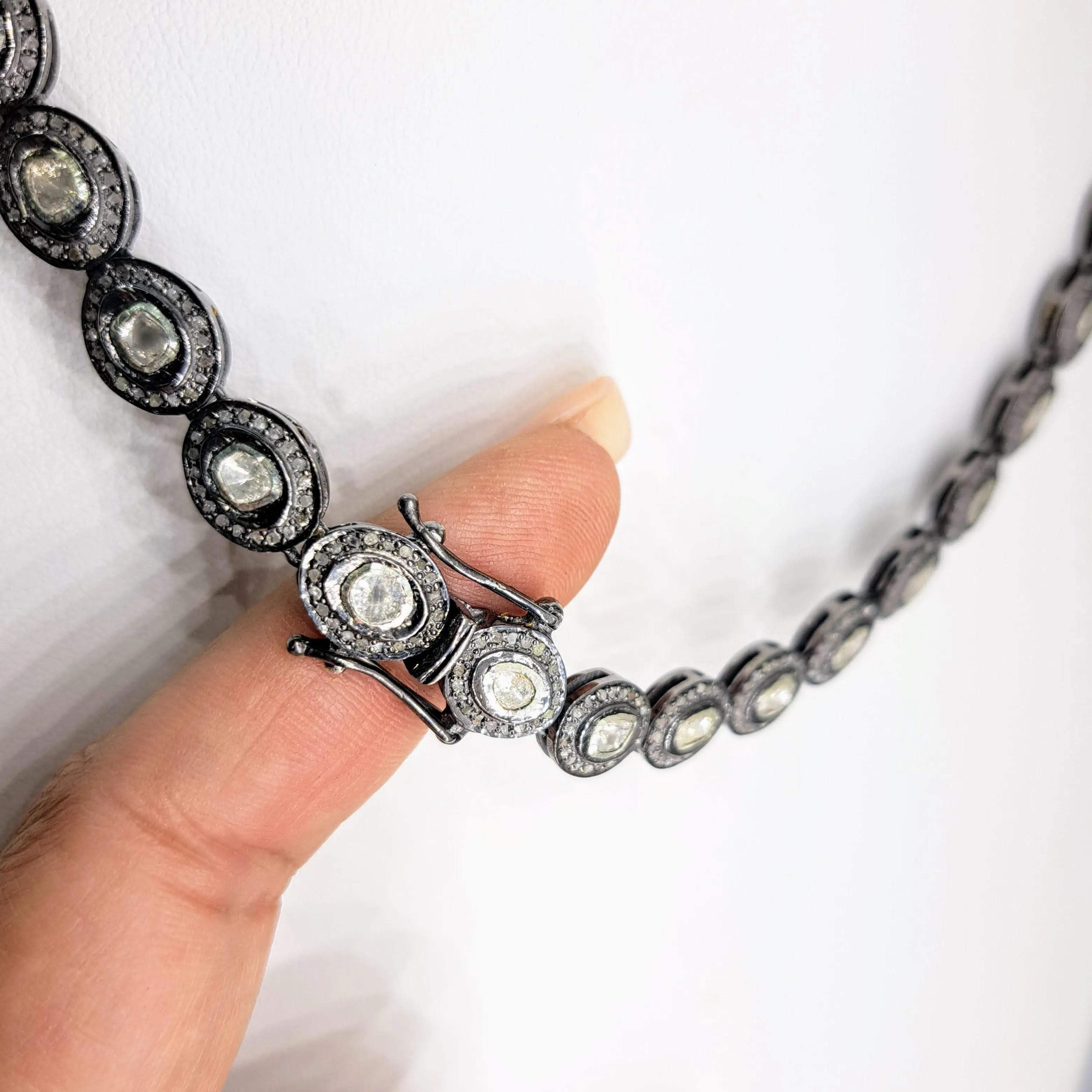 "Diamond Life" 20" Necklace - Diamonds, Sterling