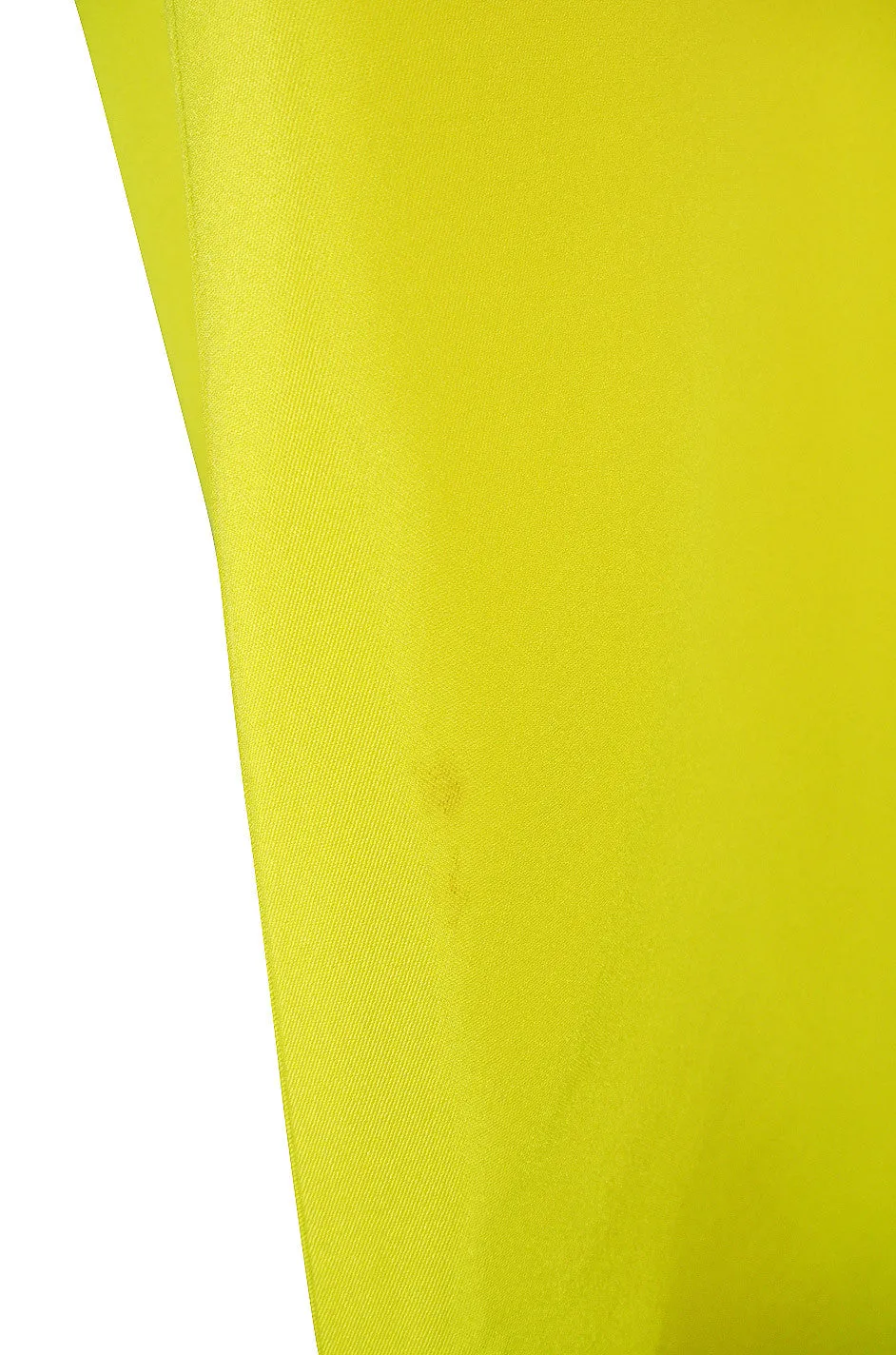 Rare 1960s Custom Sculptural Yellow Givenchy Gown