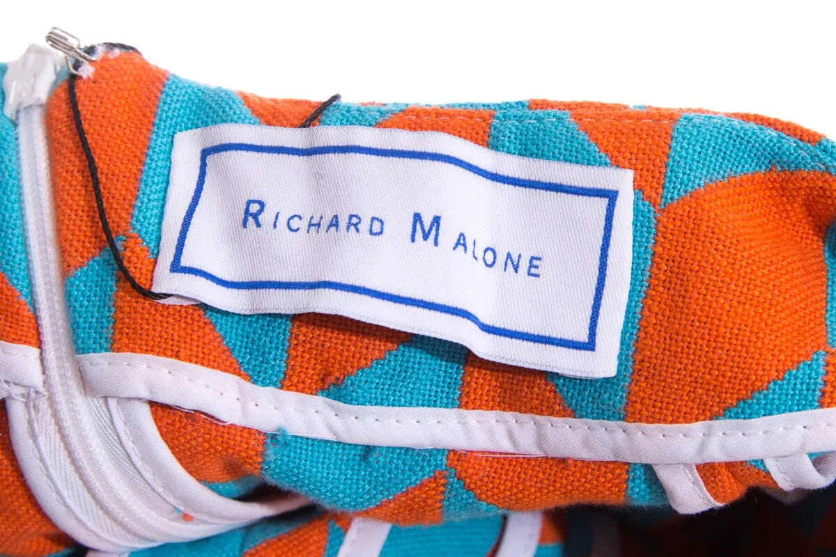 Richard Malone Blue and Orange Gown SZ L