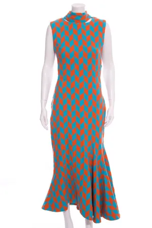 Richard Malone Blue and Orange Gown SZ L