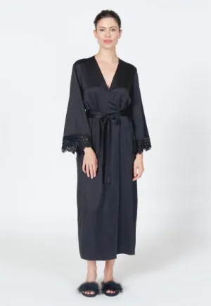 Rosey Robe - Black -