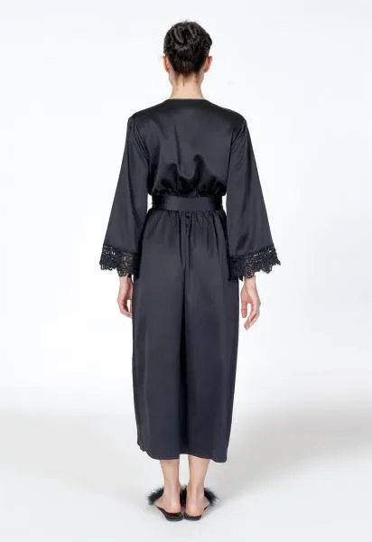 Rosey Robe - Black -