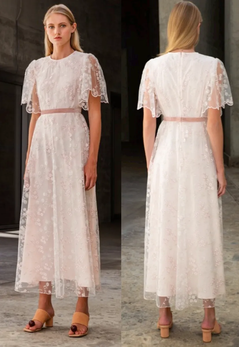 RR • Floral Embroidery gown
