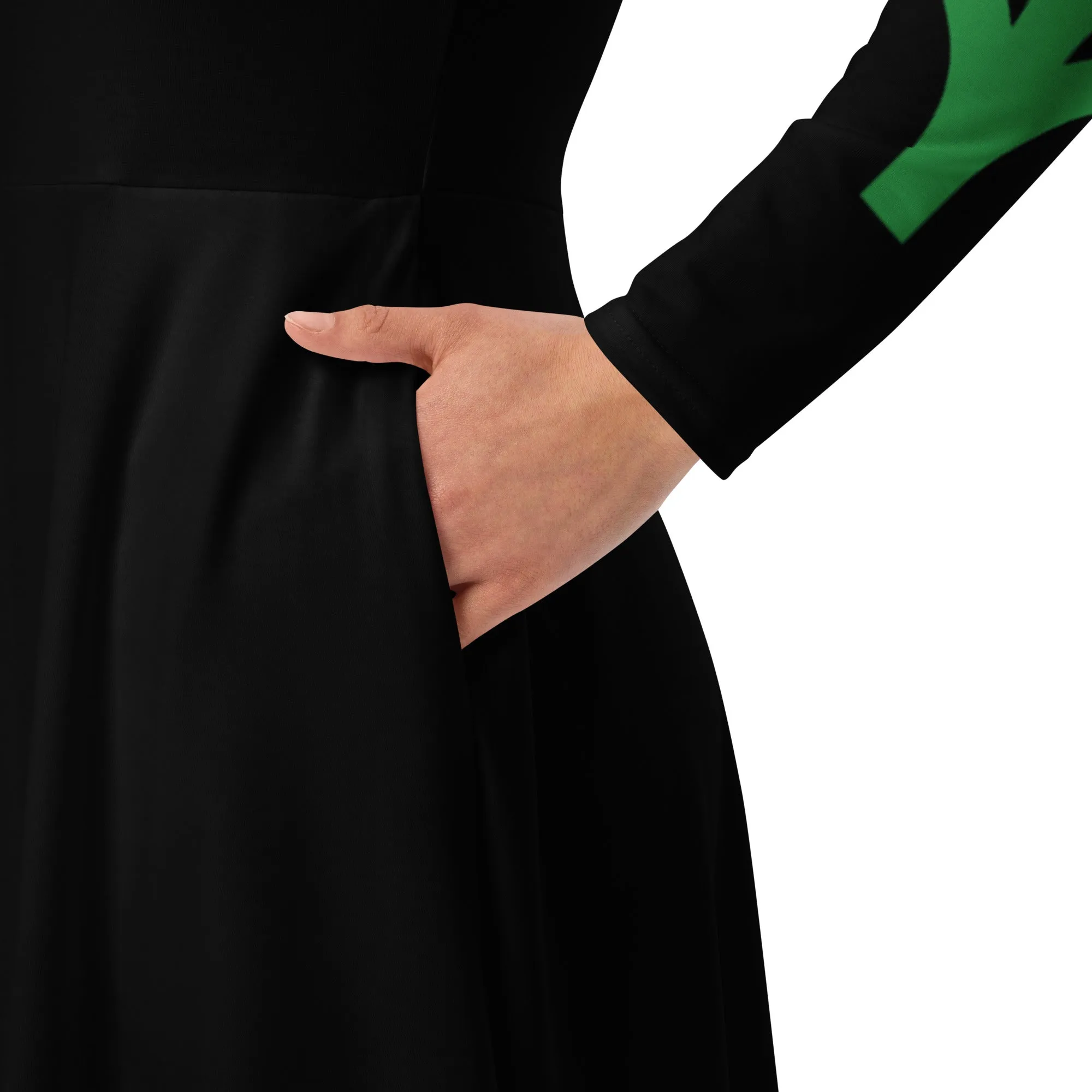 Scarab & Floral Fall & Winter Dress