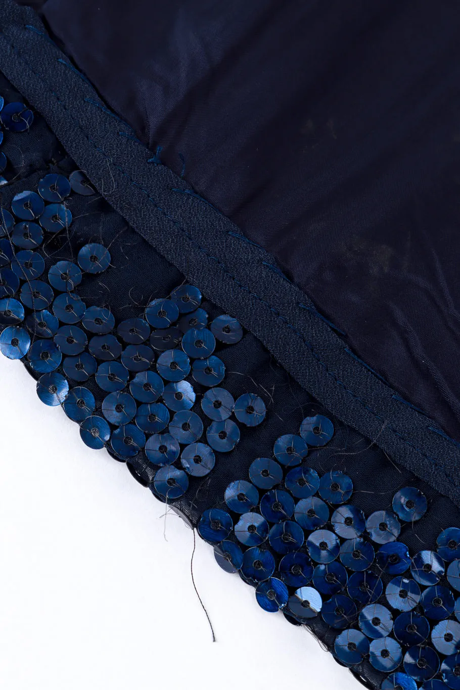 Sequin Bow Evening Gown