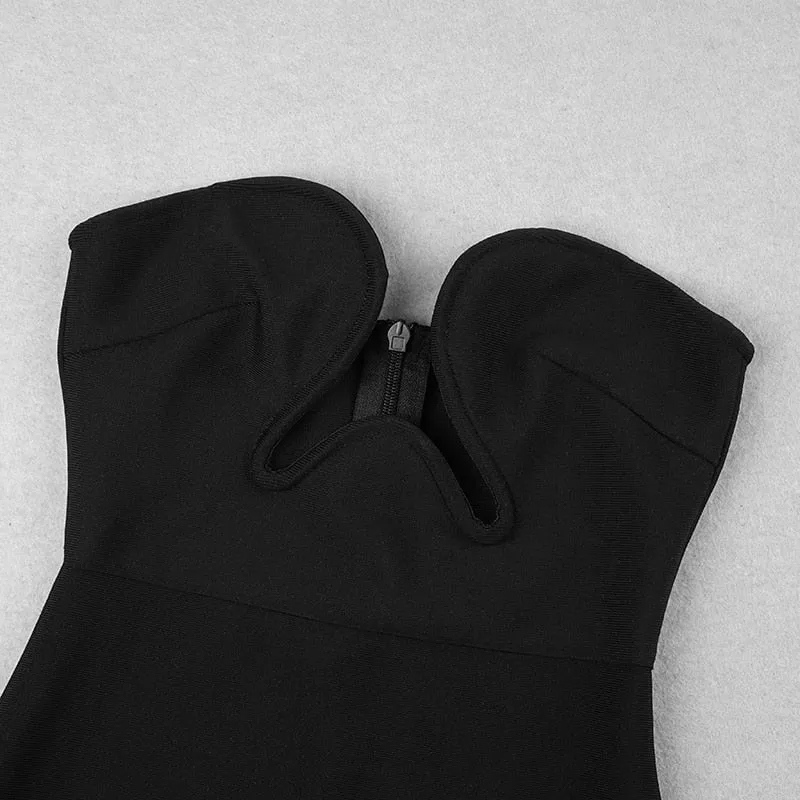 Sexy Strapless Backless