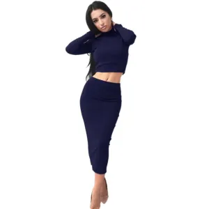 Sexy Workwear | Women Long Sleeve Bodycon Party Cocktail Club Dress