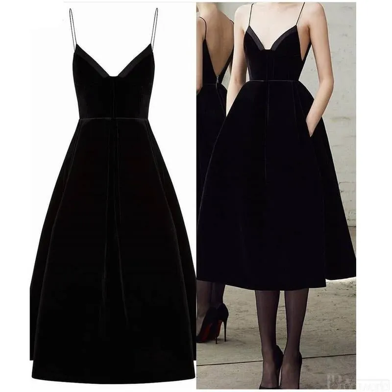 Simple Black Short Homecoming Dresses 2021