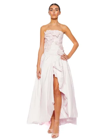 Splendour Strapless Flower Gown