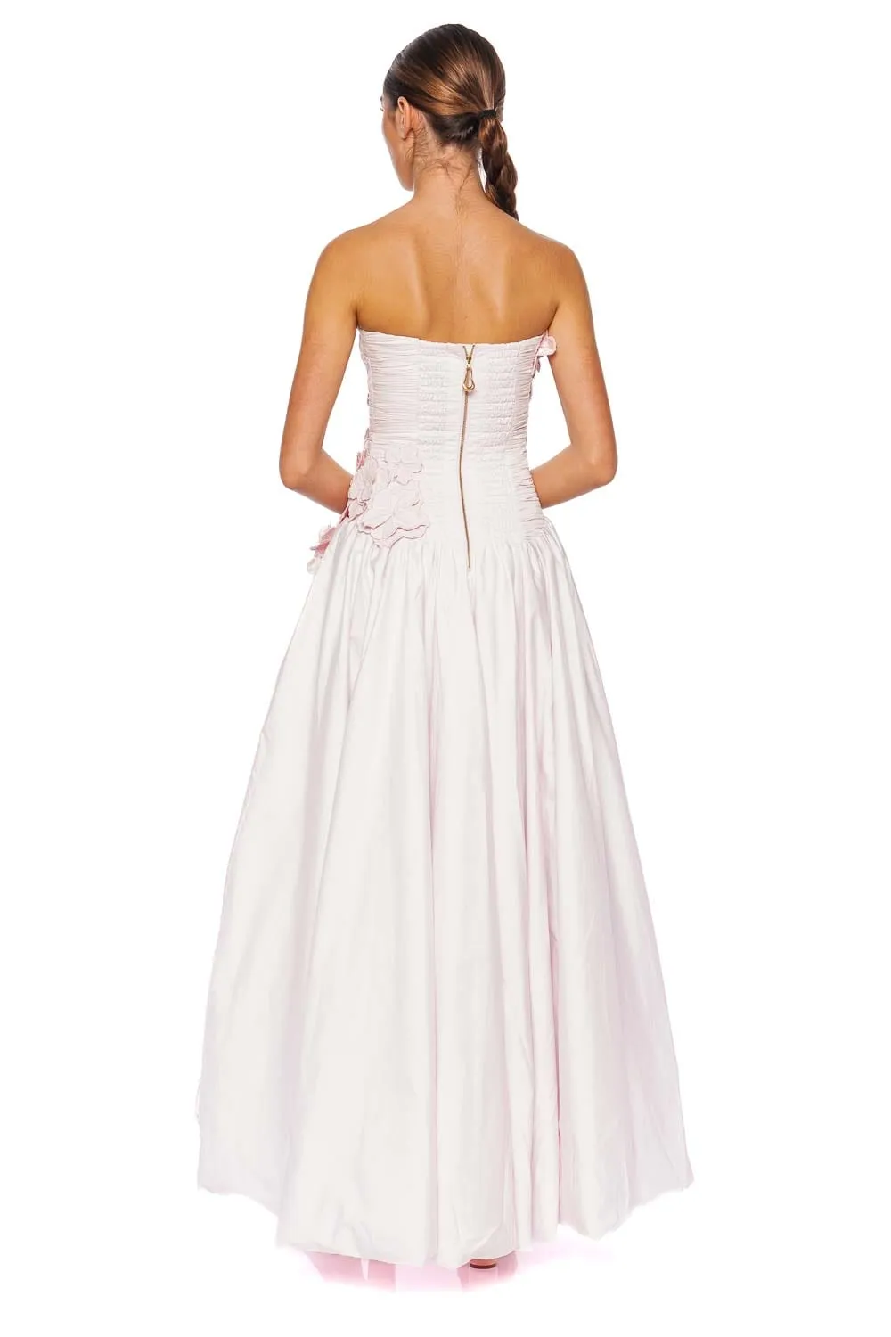 Splendour Strapless Flower Gown