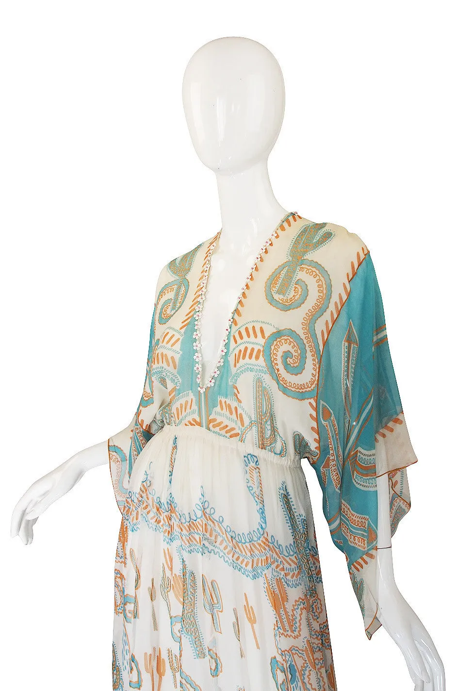 s/s 1976 Cactus Cowboy Zandra Rhodes Gown