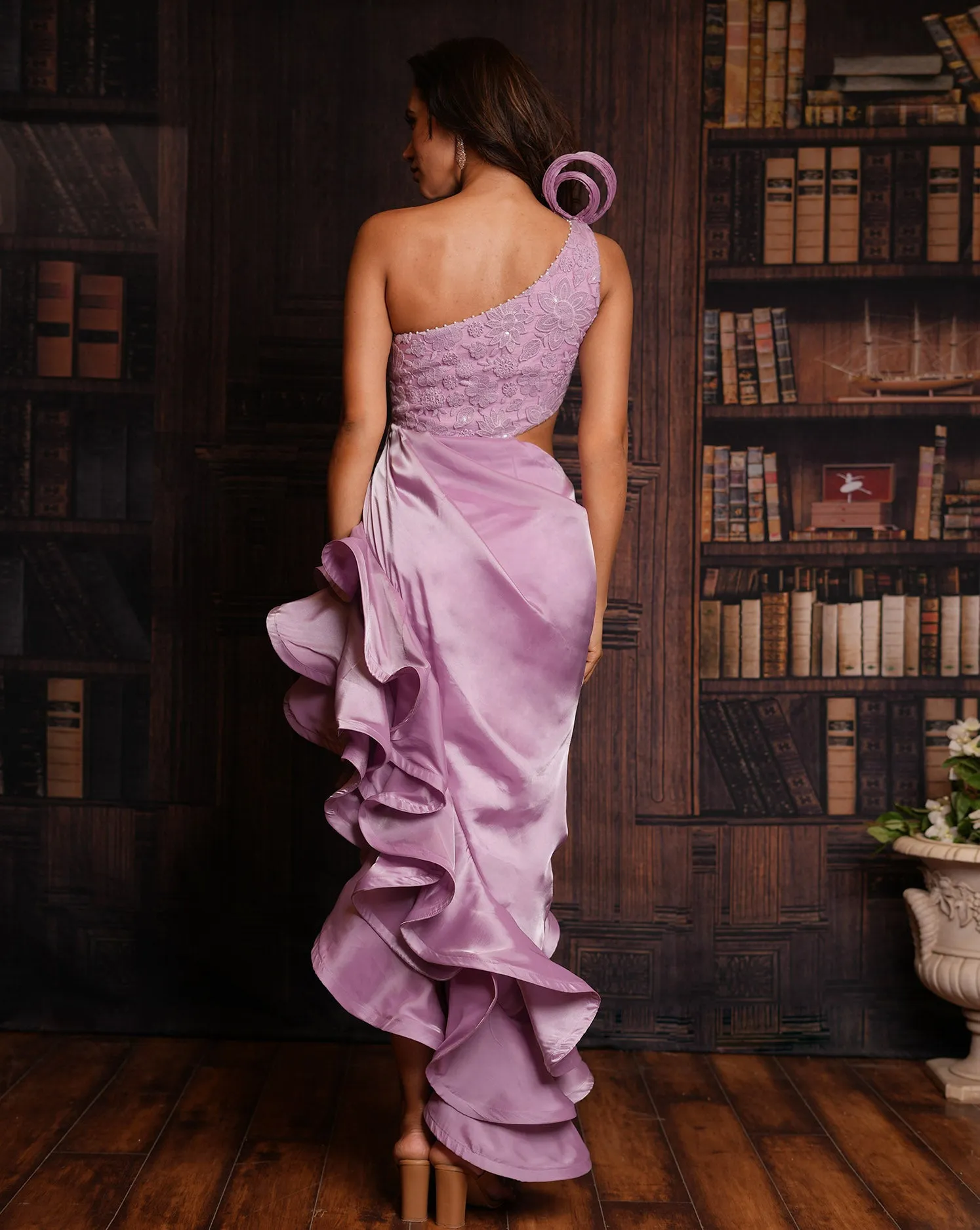 The Lilac Rebecca Gown