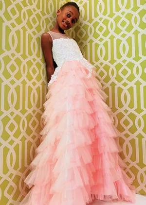 The Liliana Ruffle Children's Gown