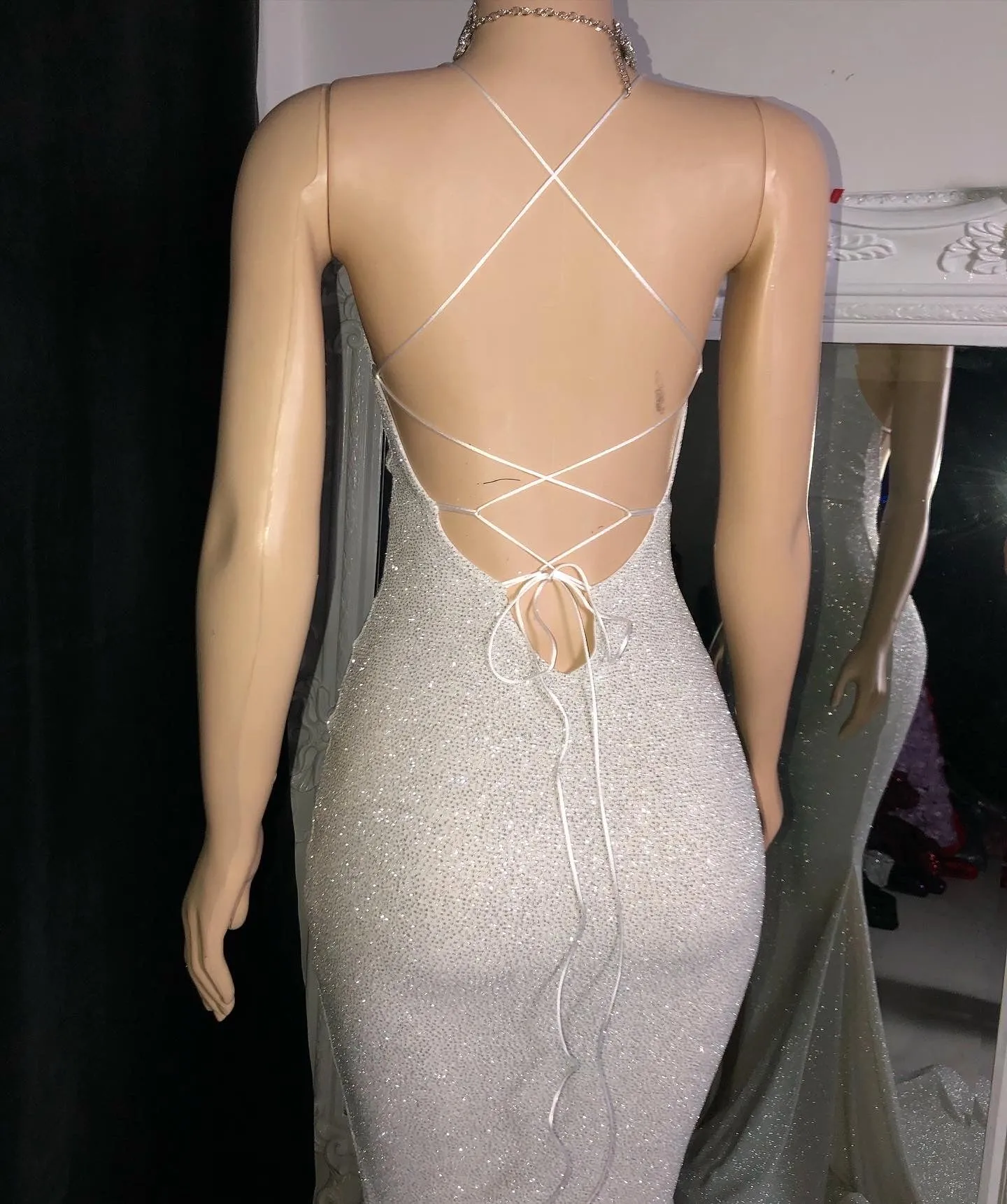 The SHARINA Glitter Gown