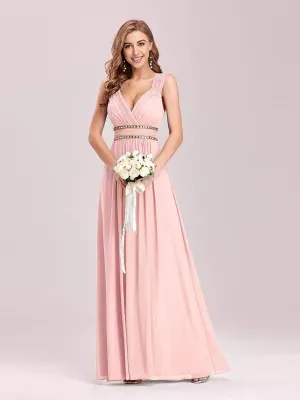 Tina bling cut out back chiffon ball dress in light pink s16 Express NZ wide!