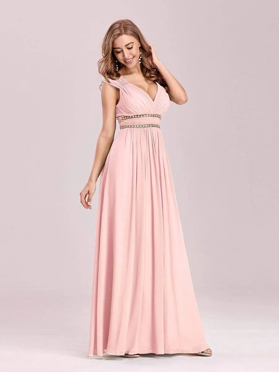 Tina bling cut out back chiffon ball dress in light pink s16 Express NZ wide!