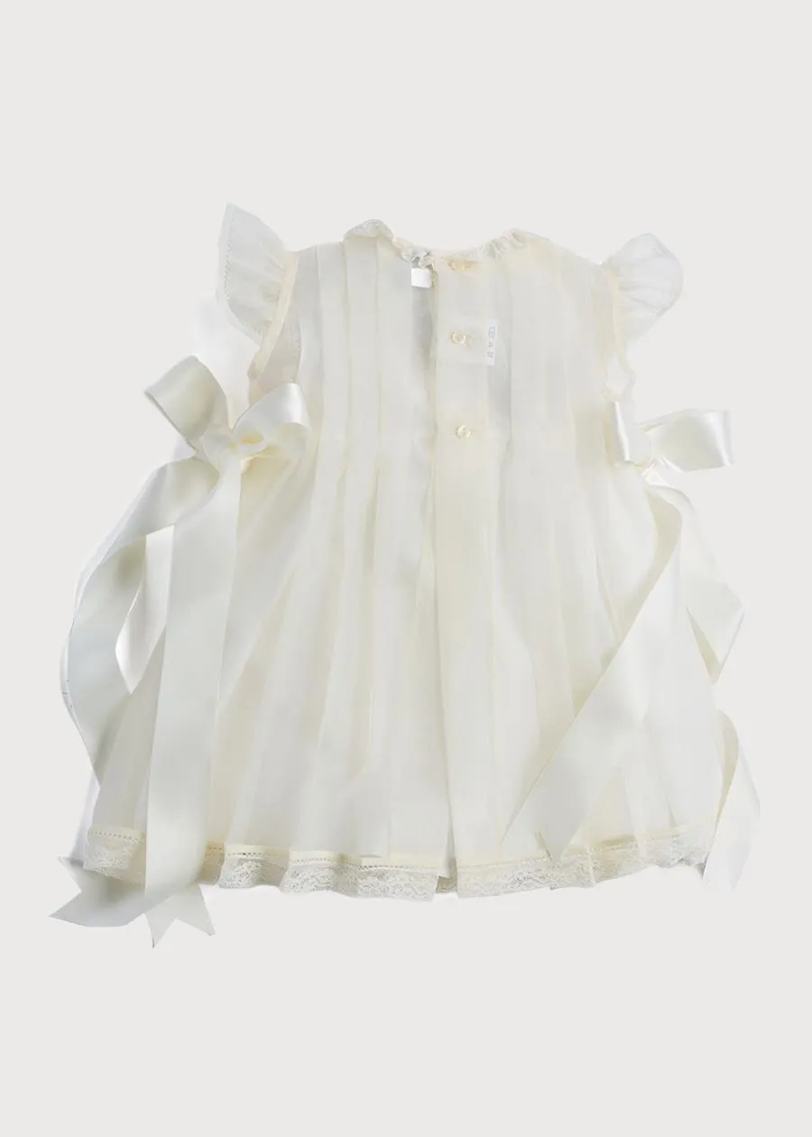 Traditional Cream Christening Gown (3mths-5yrs)