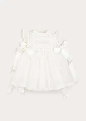 Traditional Cream Christening Gown (3mths-5yrs)