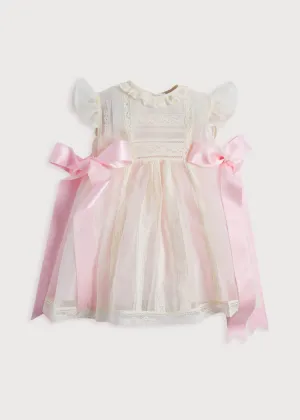 Traditional Light Pink Christening Gown (3mths-2yrs)