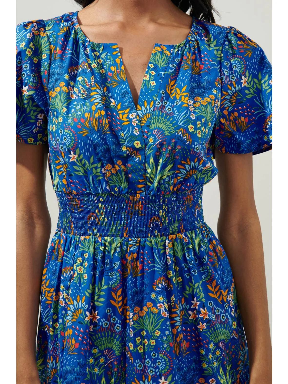 Tropical Garden Maxi Dress